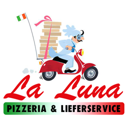 La Luna Pizzeria & Lieferservice logo.